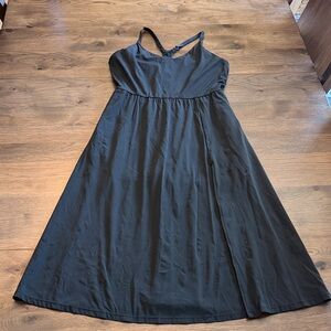 EWEDOOS Women's Large Black Fitness Dress